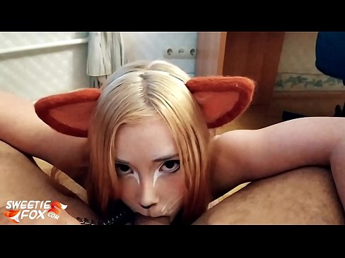 ❤️ Kitsune gleypa pikk og ásamt í munninum ☑ Heimabakað klám á is.watchhentai.ru ﹏